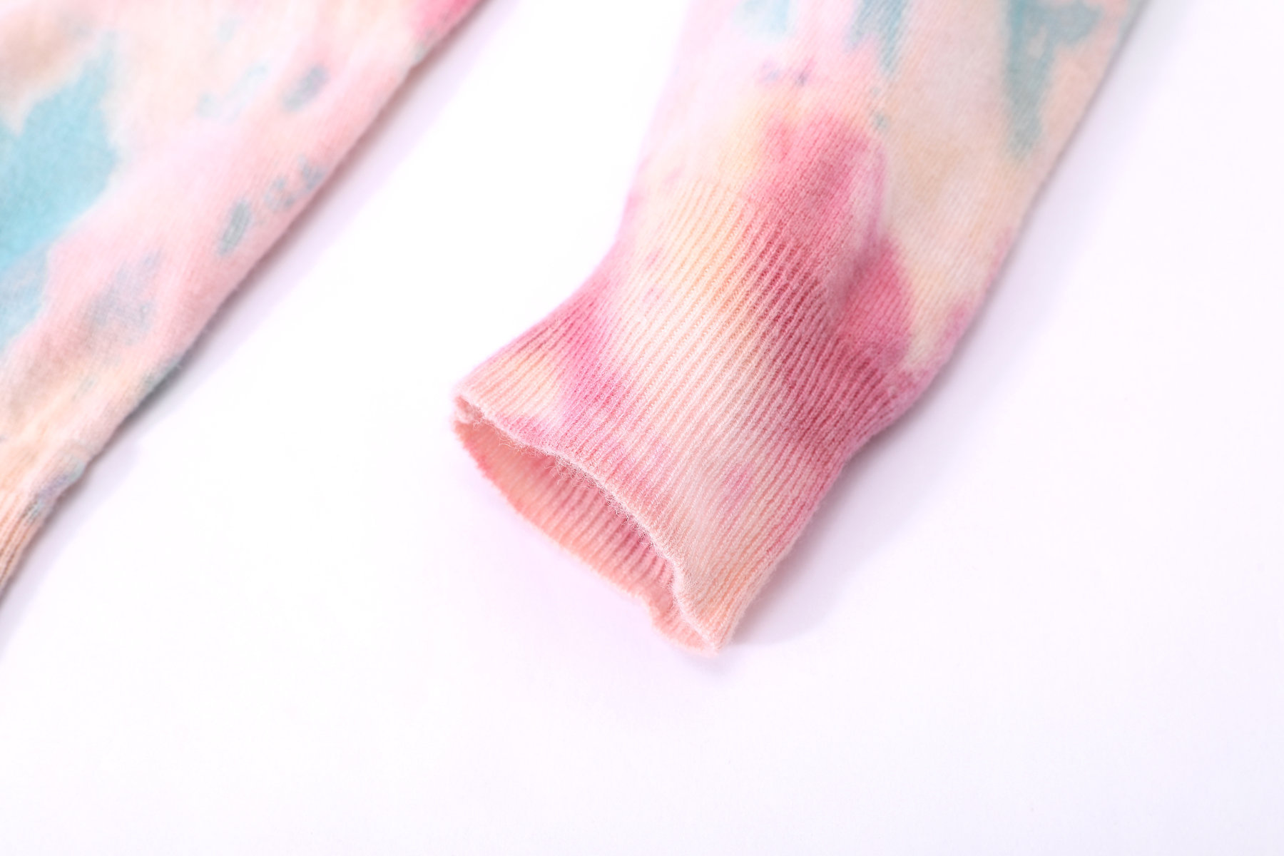 tie-dyed cashmere