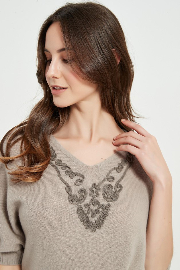 V-neck cashmere Knitwear