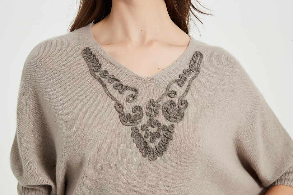 V-neck cashmere Knitwear