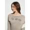 OEM New Arrival Ladies Pure Cashmere Rope Embroidery Dress From Chinese Vendor For Spring Summer