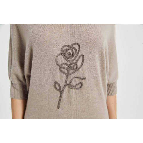 Why do we use yarn as a material for embroidery