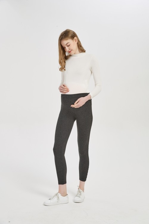 Wholesale OEM Pregnancy High Quality Mama‘s Pure Cashmere Leggings From Chinese Manufacturer