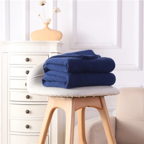 noble household knit pure cashmere blanket throw on rocking chair sofa or bed from chinese factory