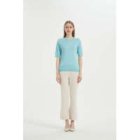 2021 New Design Ladies Anti-Bacterial Silk Cashmere T-shirt From Chinese Supplier