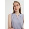 New Arrival Wholesale Anti-Bacterial Silk Cashmere Women's  Polo Neck T shirt Top From China