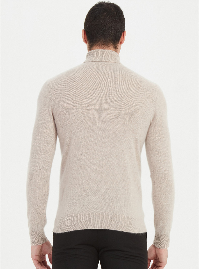 mens recycled cashmere sweater