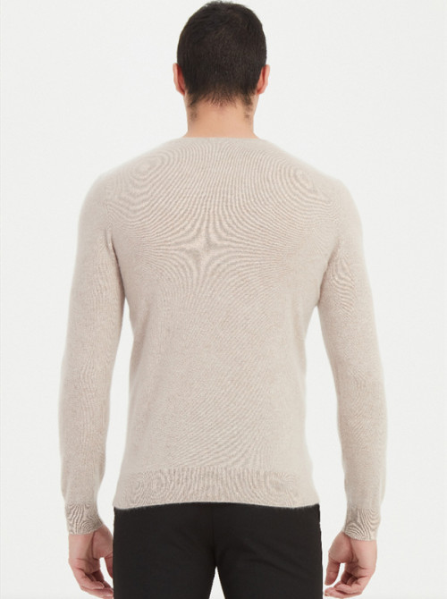 Chinese Leading Mens Recycled Pure Cashmere Pullover