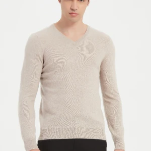 Chinese Leading Mens Recycled Pure Cashmere Pullover