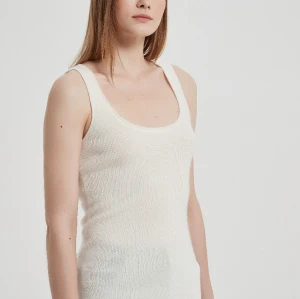 Chinese Leading Women Recycled Cashmere Tank Supplier