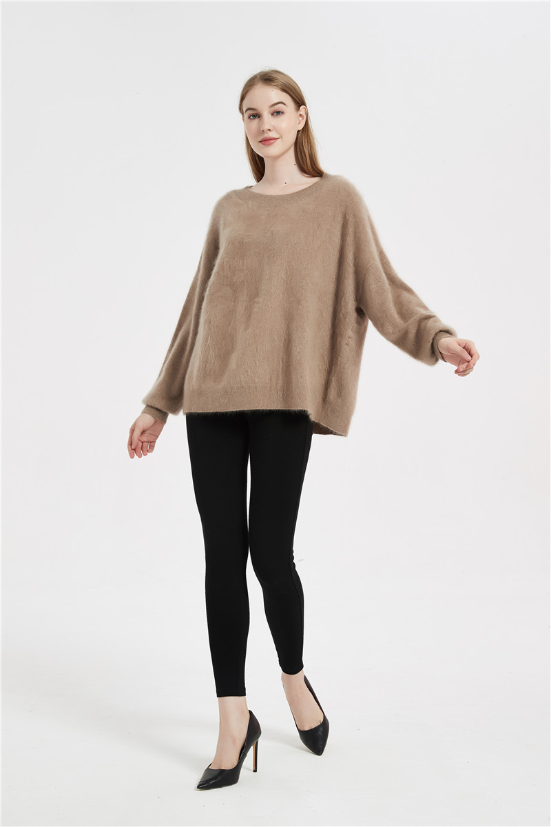Long-staple cashmere jumper