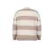 Plus-Size V-Neck Women Stripe Cashmere Pullover OEM