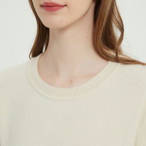 natural undye 100% cashmere yarn women cashmere pullover