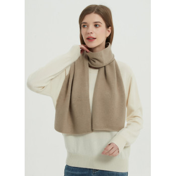undye pure natural cashmere yarn women cashmere scarf