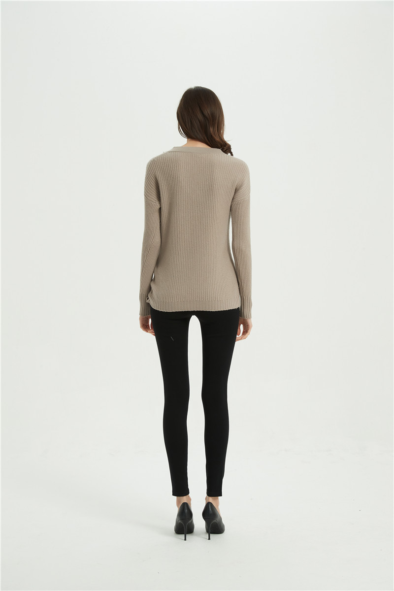 cashmere sweater with pearls