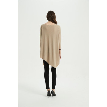 wholesale OEM design women high quality cashmere sweater with felt emb.