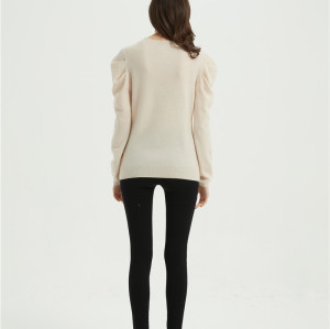 wholesale OEM design women high quality traceable cashmere sweater