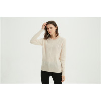 wholesale OEM design women high quality traceable cashmere sweater
