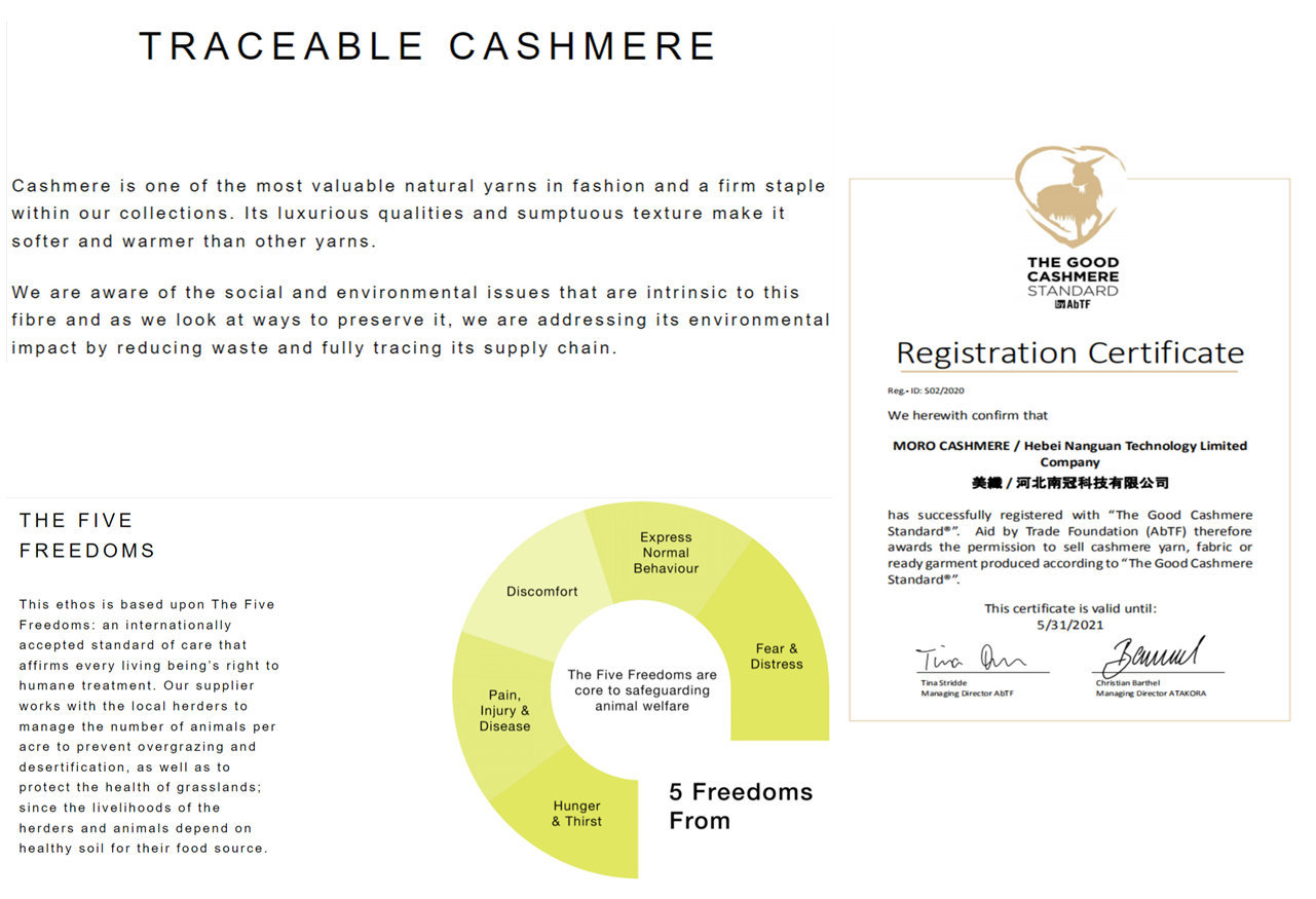 traceable cashmere sweater