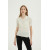 Formal sweater with polo collar knitted by Anti-Bacterial silk cashmere in white color