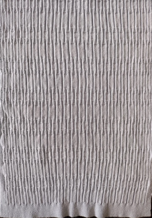 CABLE PATTERN PURE CASHMERE SWEATER