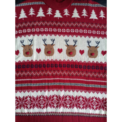 CHRISTMAS JACQUARD PATTERN CASHMERE