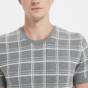 Wholesale original design high quality pure cashmere men sweater with China factory