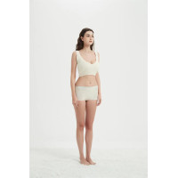 Ladies white Cashmere Underwear set delivery in 2 weeks