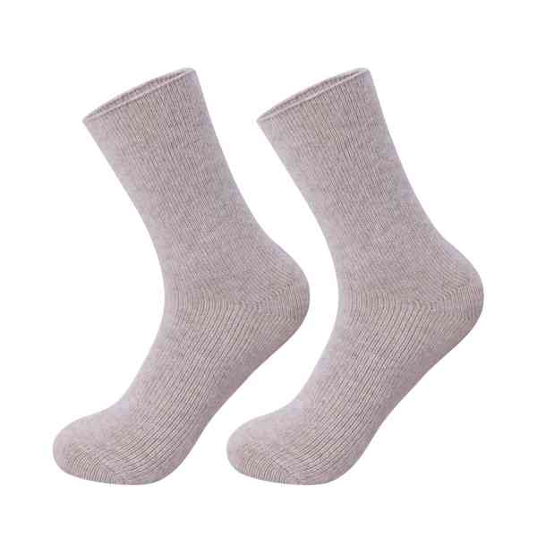 Wholesale high quality ladies seamless 100% Cashmere  socks for fall winter from Chinese manufacturer