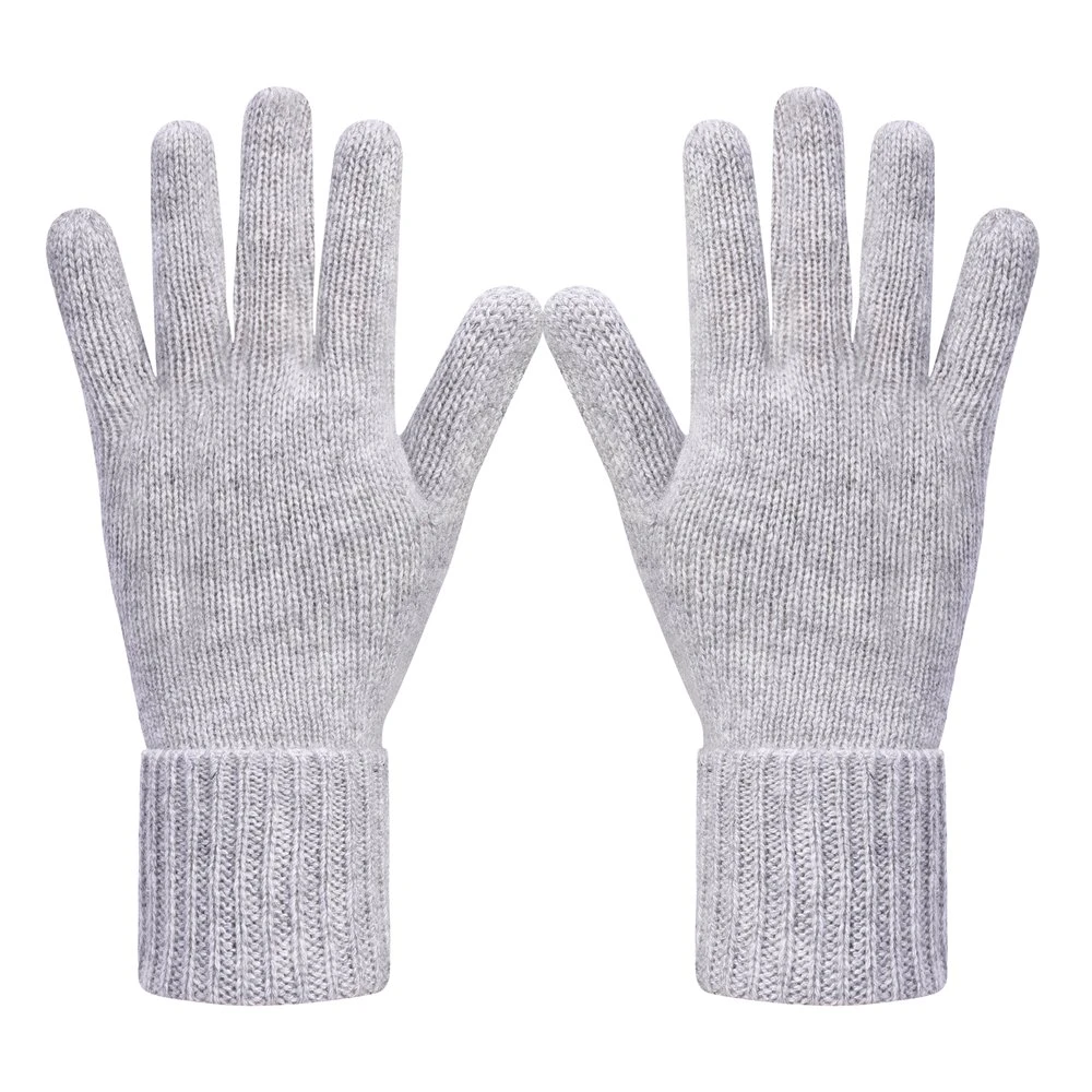 Seamless cashmere gloves