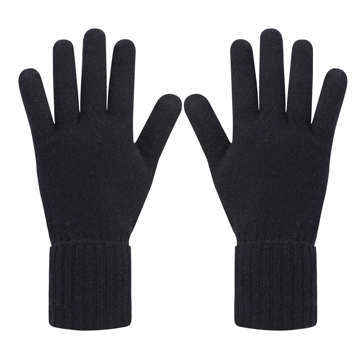 women's seamless 100% Cashmere gloves