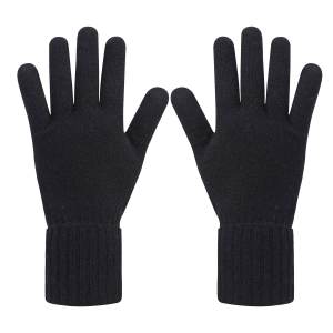 Wholesale high quality luxury women's seamless 100% Cashmere gloves for fall winter from China