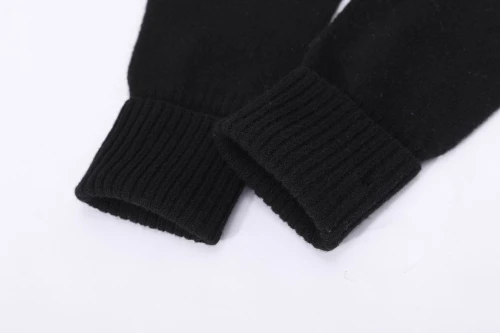 Wholesale high quality luxury women's seamless 100% Cashmere gloves for fall winter from China
