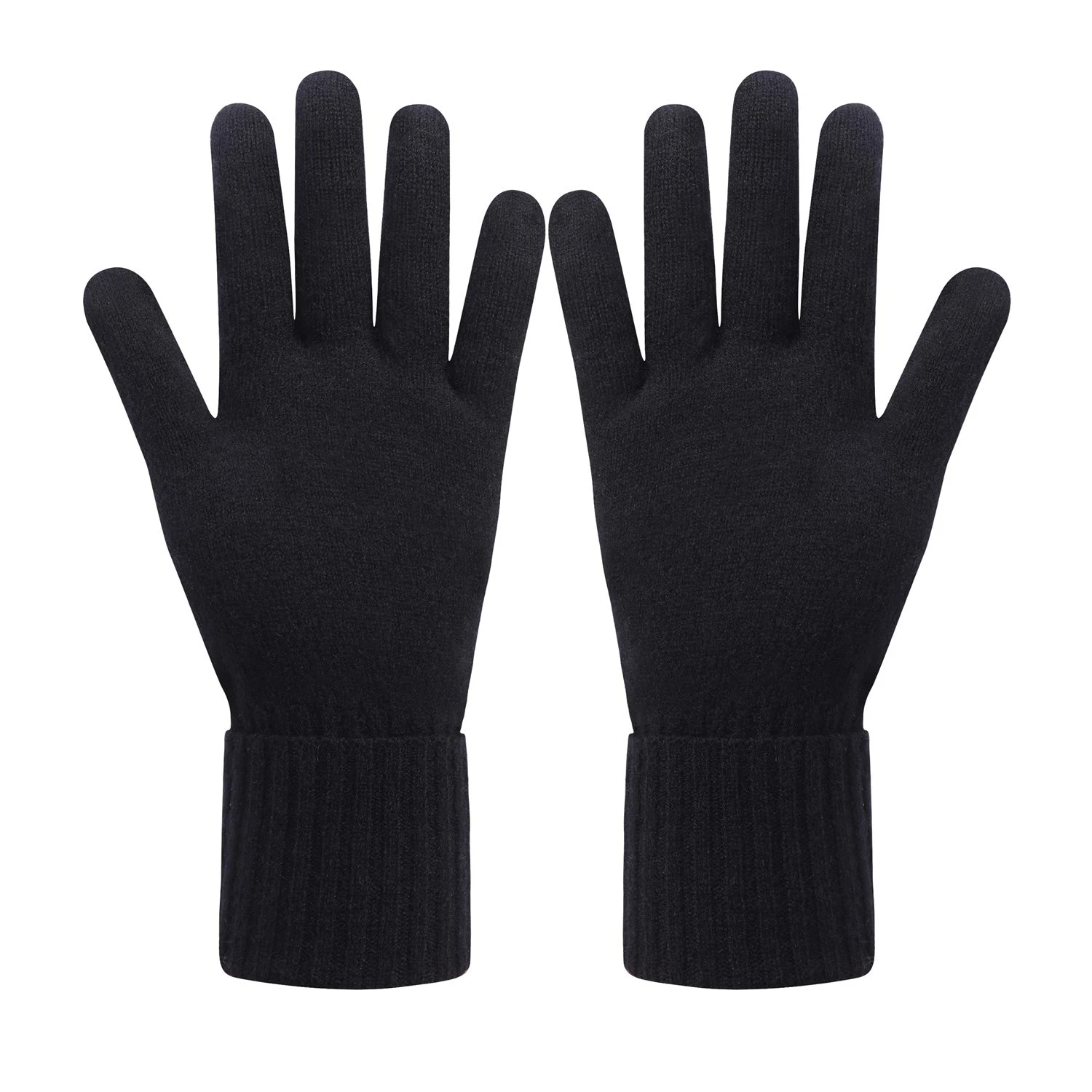 women's seamless 100% Cashmere gloves
