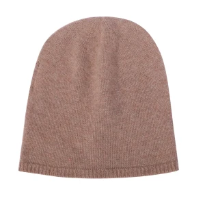 Wholesale ODM unisex high quality 100%cashmere beanie for fall winter from Chinese vendor