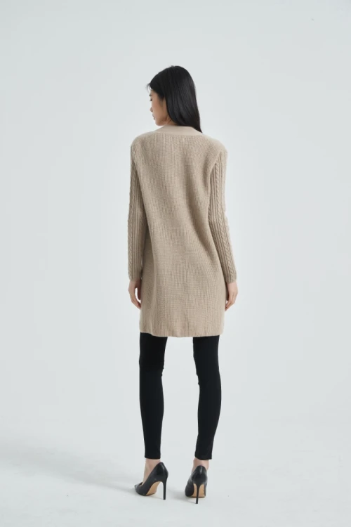 wholesale women high quality cashmere sweater with 3D handmade flowers