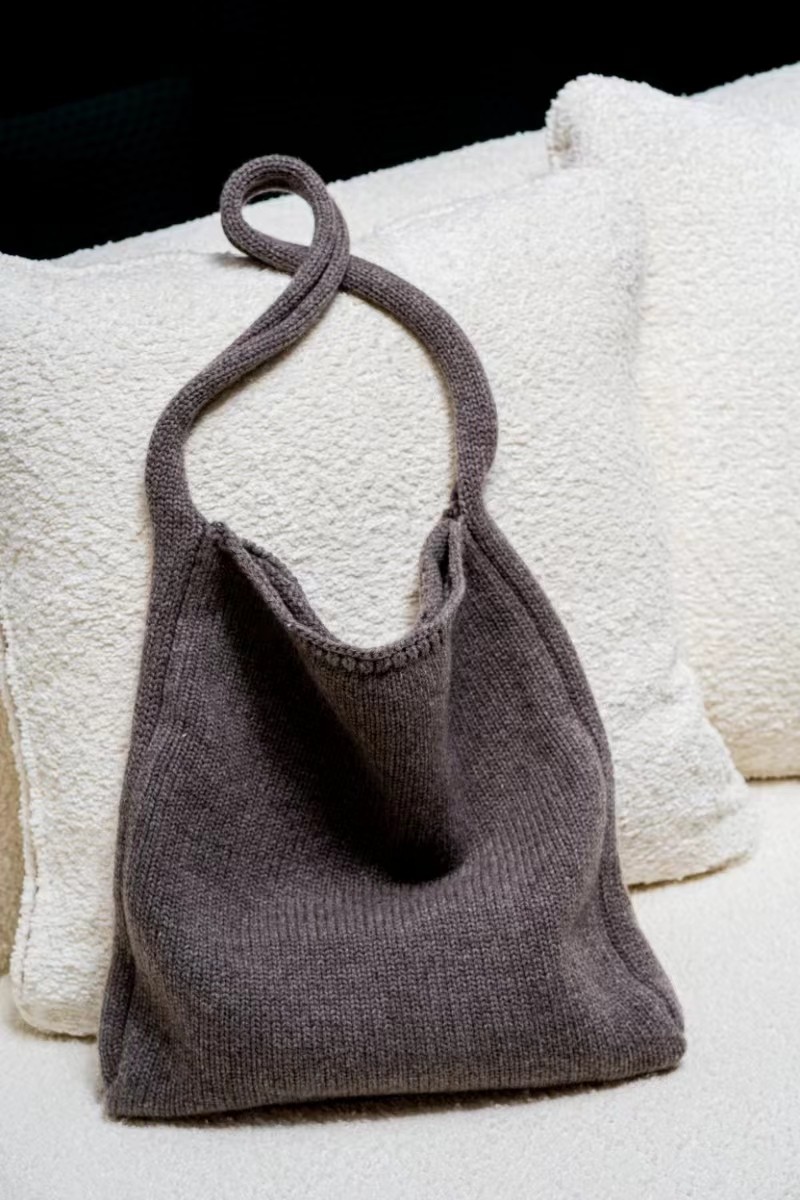 cashmere knitting bags