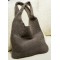 high end ladies cashmere knitting bags with handmade pattern from Chinese factory
