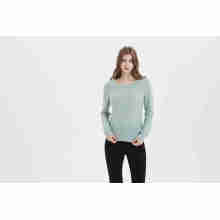 Gossamery Cashmere Blend Sweater For Spring&Autumn