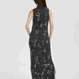 Wholesale Ladies Cashmere Fancy Jacquard Dress