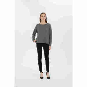 Wholesale High Quality Ladies 100% Cashmere round neck pullover from Chinenese factory