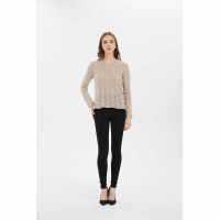Wholesale High Quality Ladies pure Cashmere V-neck Sweater from Chinenese factory
