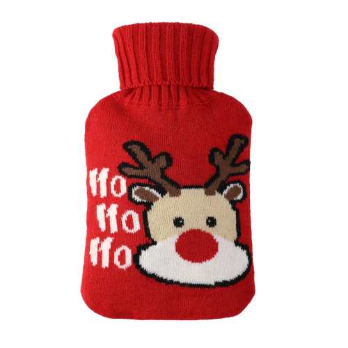 Wholesale high end Christmas Cashmere -Hot Water Bottle Cover for winter from Chinese factory