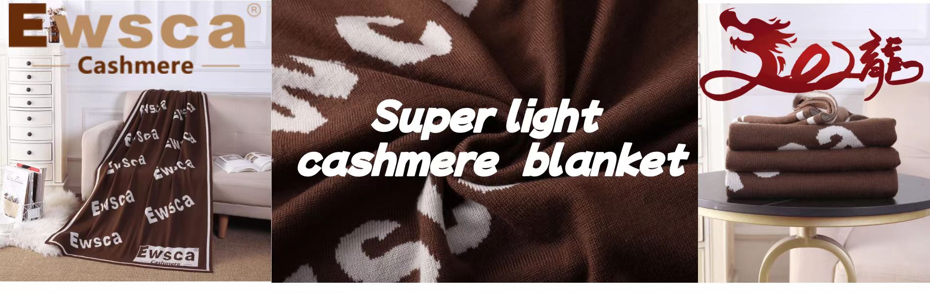Super light cashmere blanket