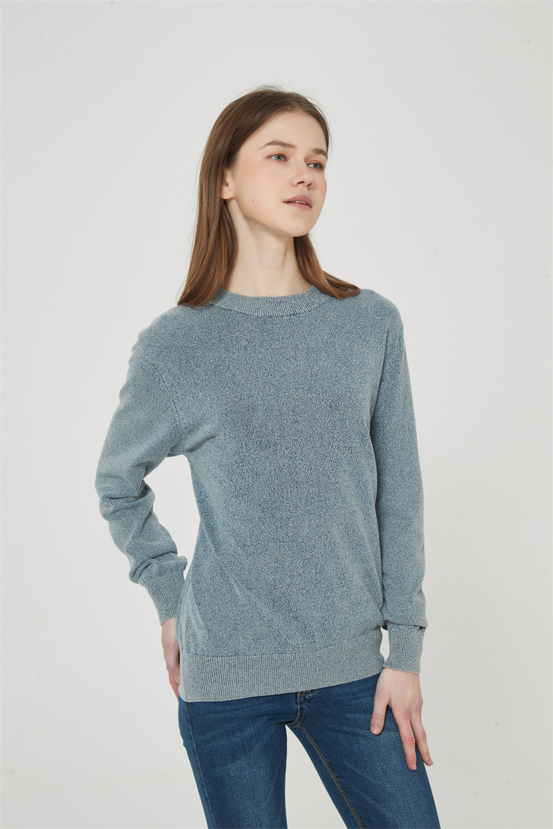 wholesale Anti-Bacterial Silk Cashmere short sleeves' sweaters with fashion details