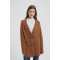 OEM wholesale high quality womens business cashmere knitted blazer cardigan from Chinese factory
