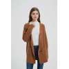 OEM wholesale high quality womens business cashmere knitted blazer cardigan from Chinese factory