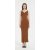 Wholesale high quality Women's bamboo cashmere long dress from Chinese manufacture