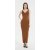 Wholesale high quality Women's bamboo cashmere long dress from Chinese manufacture