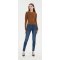 New design chinese wholesale high quality women's bamboo cashmere knitted crop top