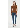 New design women's bamboo cashmere knitted cropped cardigan from china